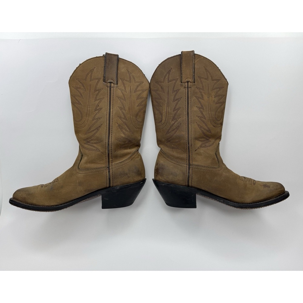 Durango Women's Western Brown Leather Cowboy Boots 7.5 Riding Ranch Rodeo - Picture 6 of 15